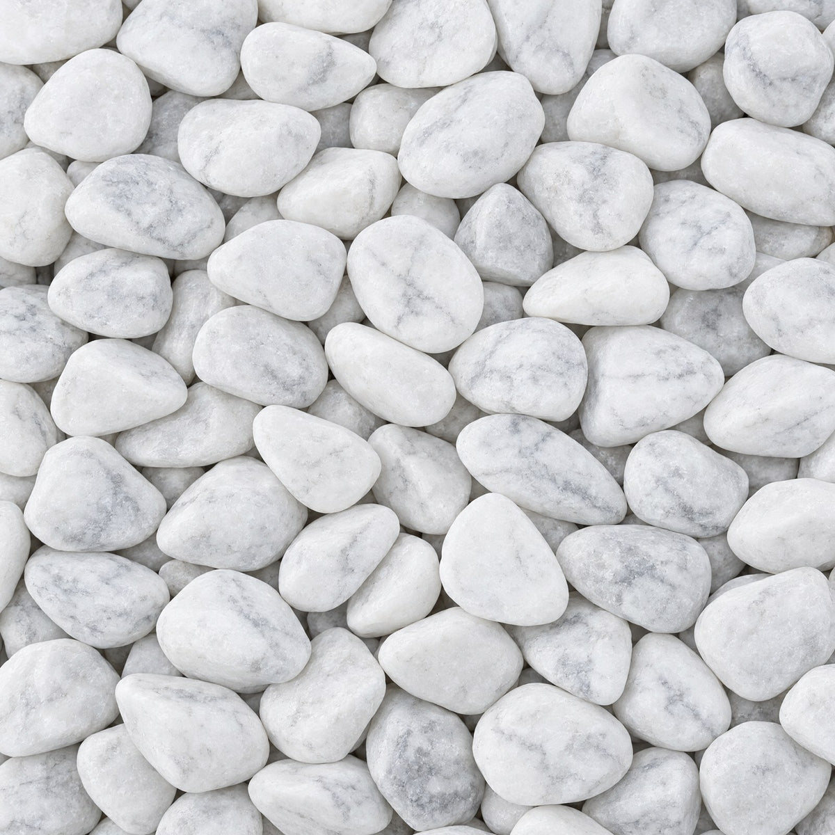 Carrara wit keien 40/60 mm