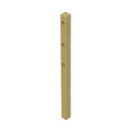 Corral eindpaal 14 x 14 cm - met diamantkop