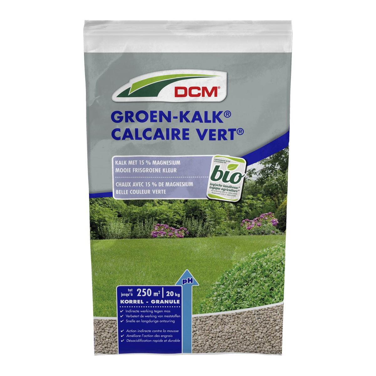DCM Calcaire Vert chaux magnésienne granulée (20 kg)