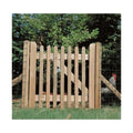 Grenen tuinpoort Decoratief