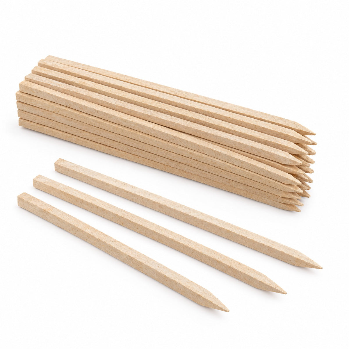Houten grondpennen van 30 cm