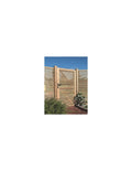 Grenen tuinpoort Patio horizontaal