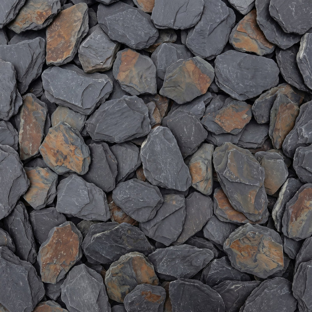 Grey Tricolor Slate, los gestort