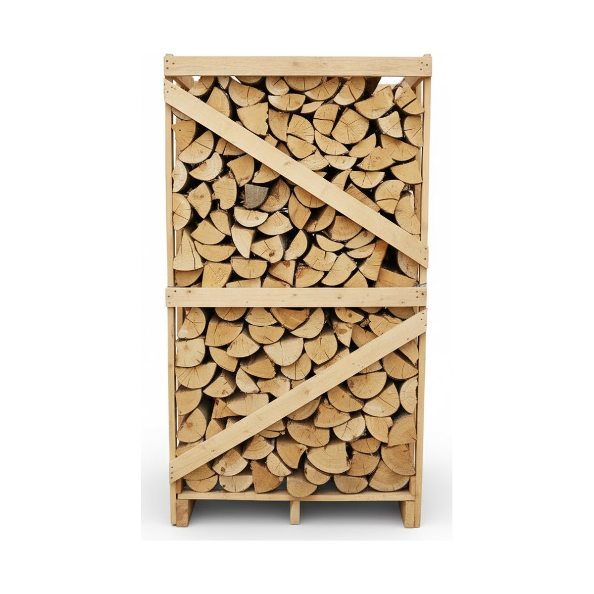 Kist brandhout HALFDROOG EIK 33 cm (1,8 M3)