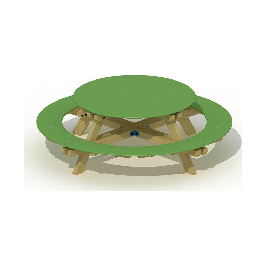 Table de pique-nique ronde pour enfants