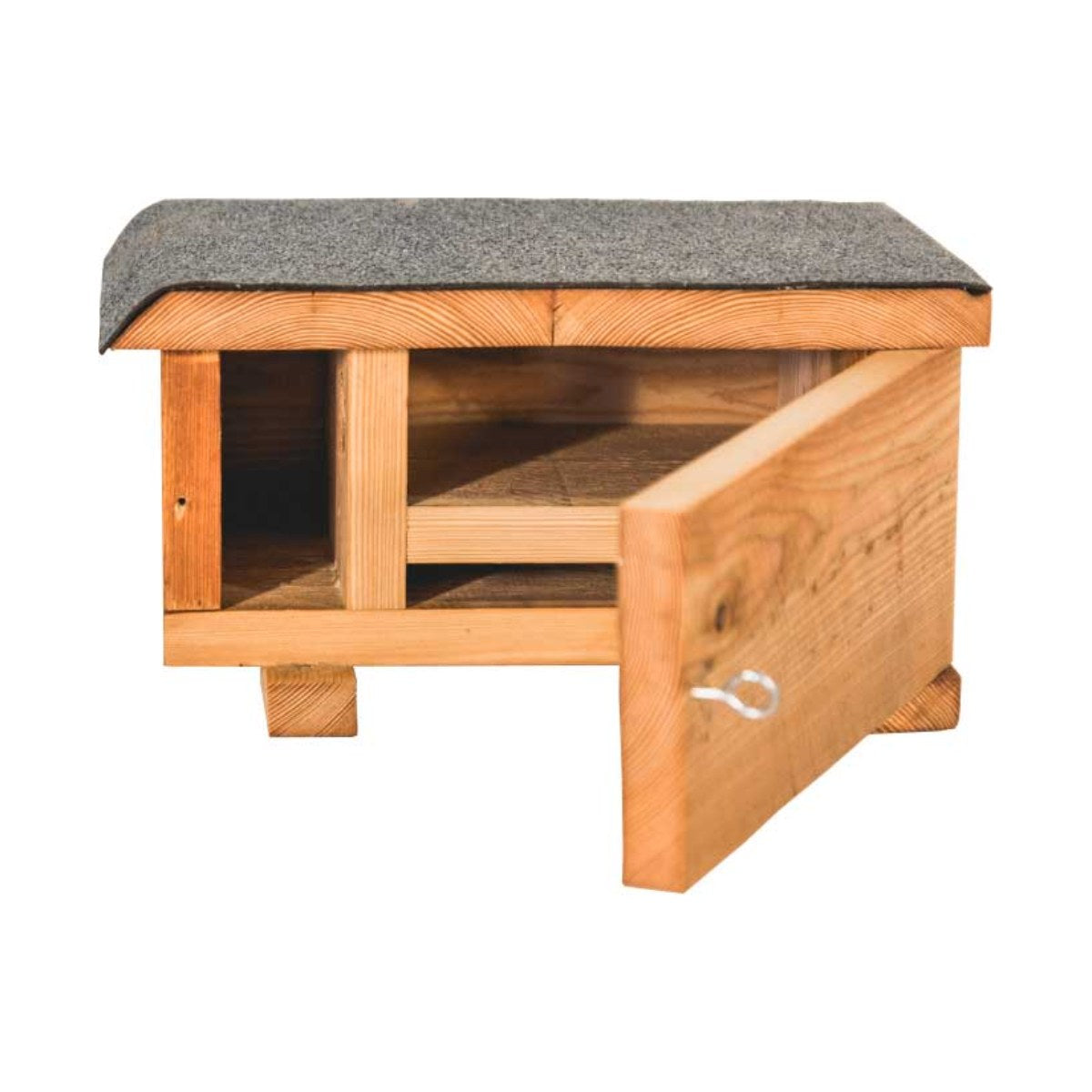 Nestkast Bunzing, productfoto op witte achtergrond