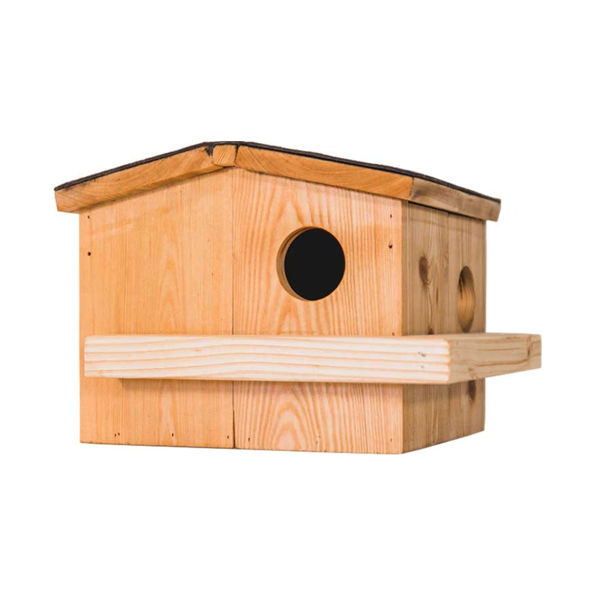 Nestkast Eekhoorn, productfoto op witte achtergrond