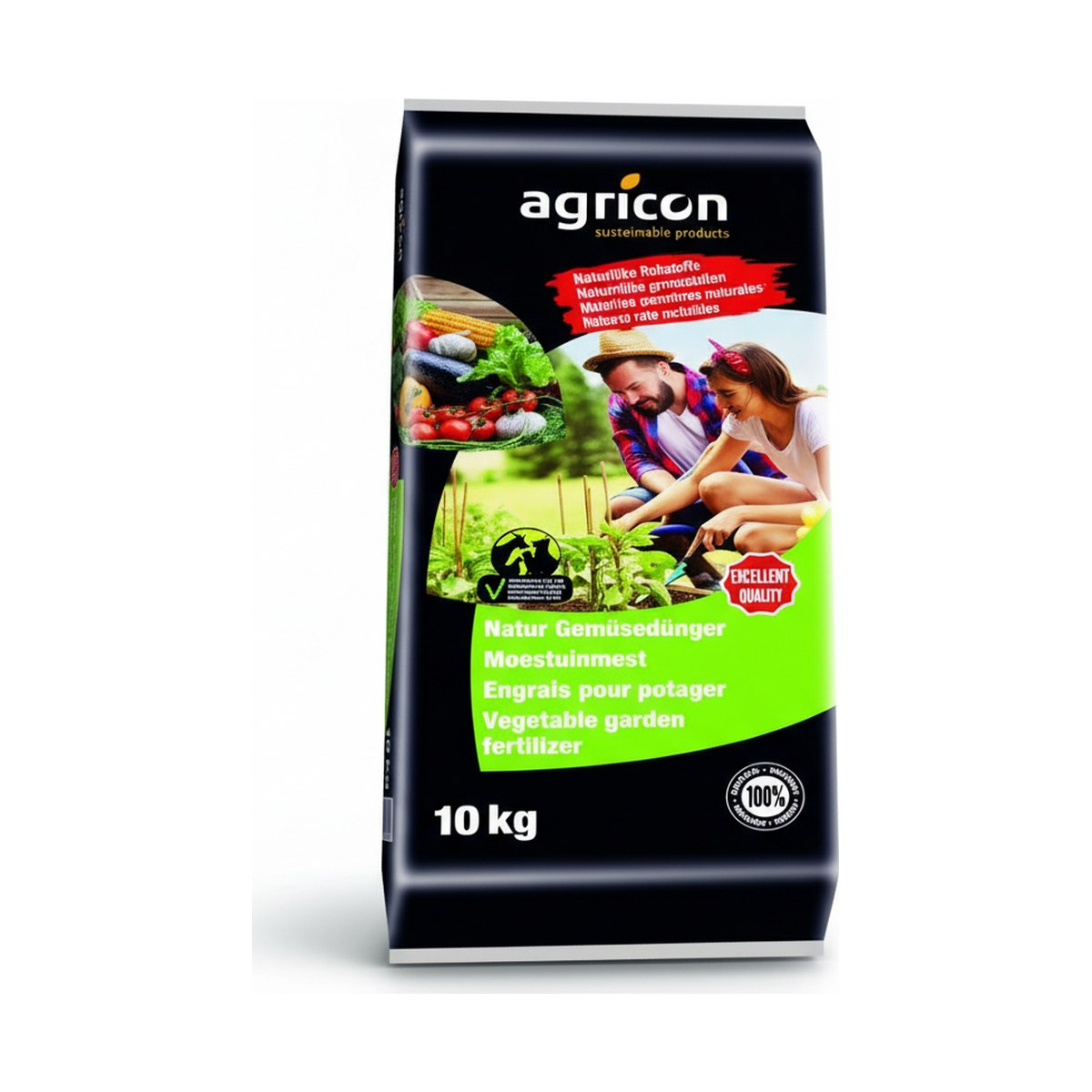 Organische moestuinmest 10kg - Agricon