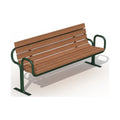 Parijs bank hardhout