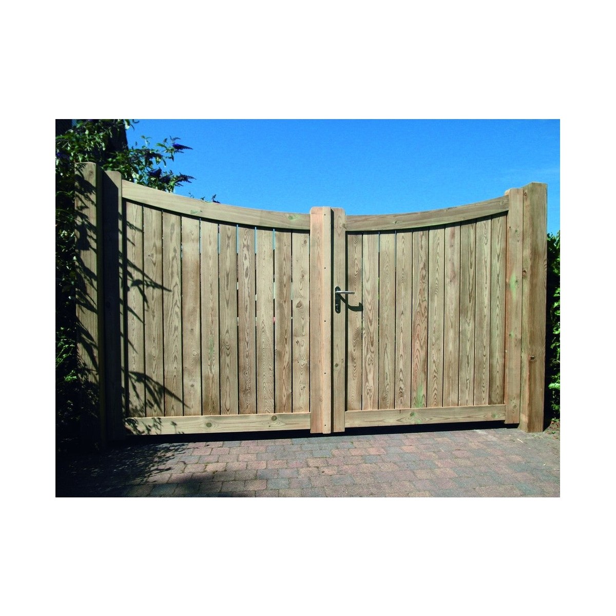 Houten tuinpoort Maestro - grenen
