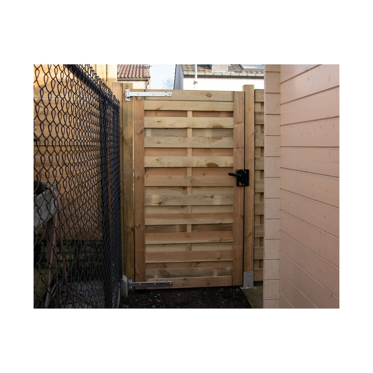 Grenen tuinpoort Robuust