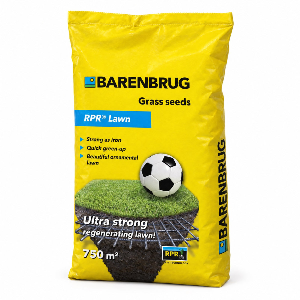 Semences Barenbrug RPR Lawn – gazon autoréparant (15 kg)