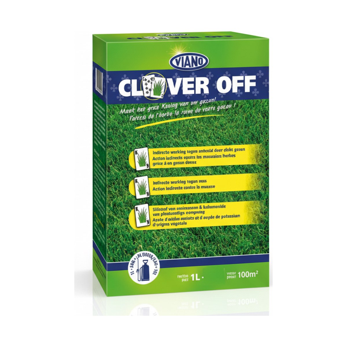 Anti onkruid en mos - VIANO CLEVER OFF 1L