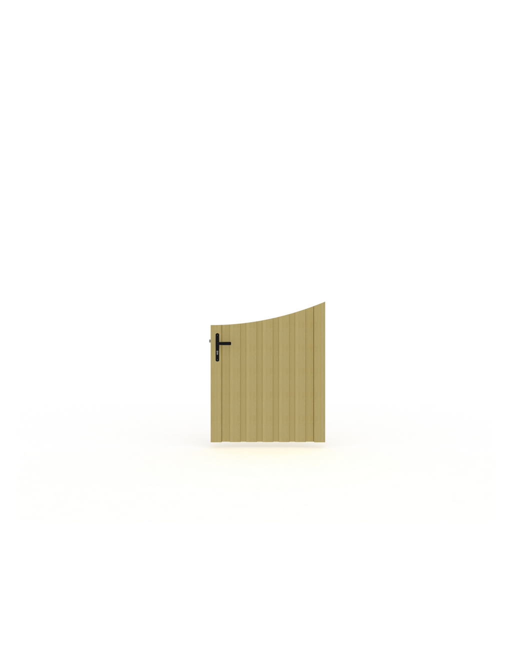 Houten tuinpoort Welkom