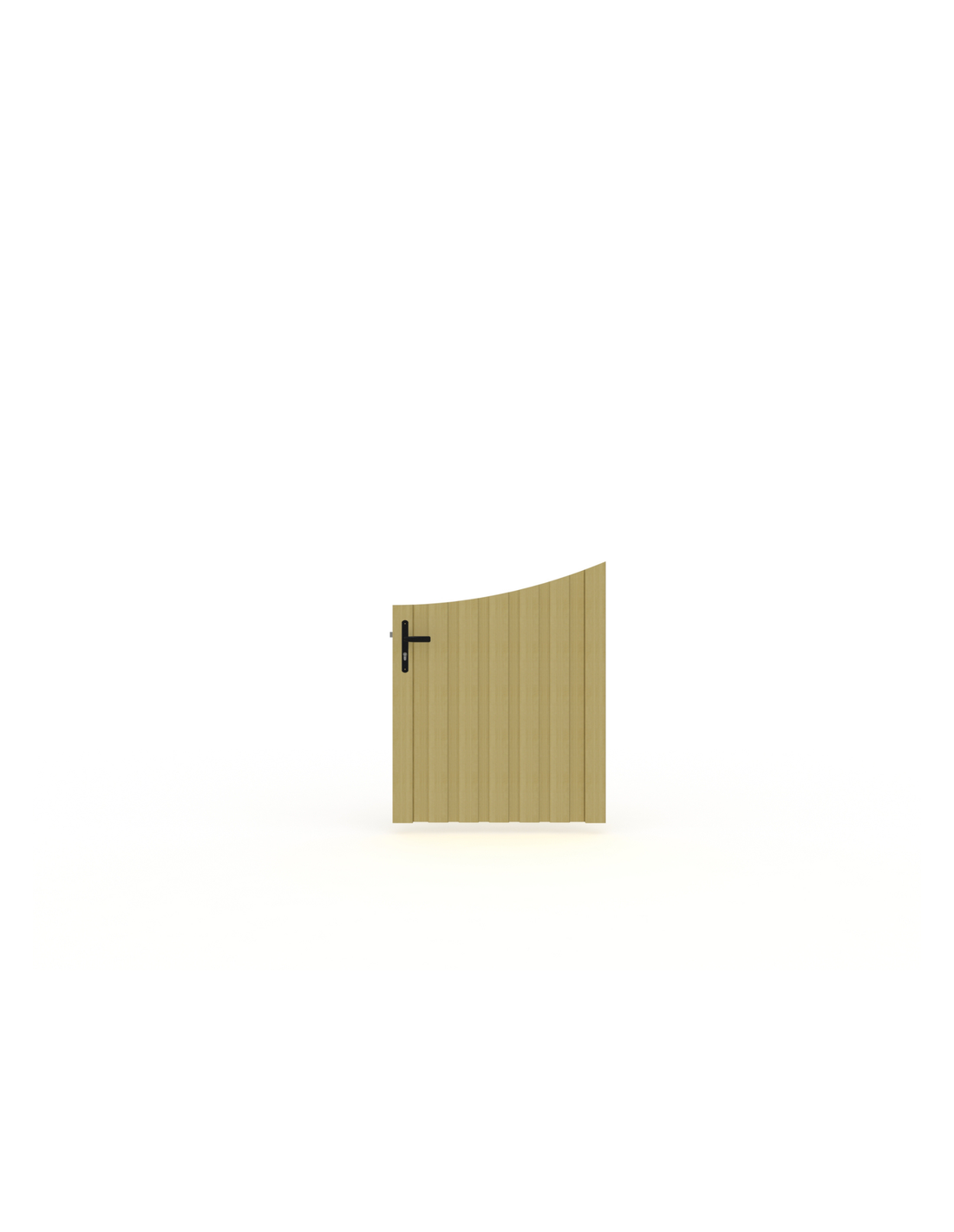 Houten tuinpoort Welkom