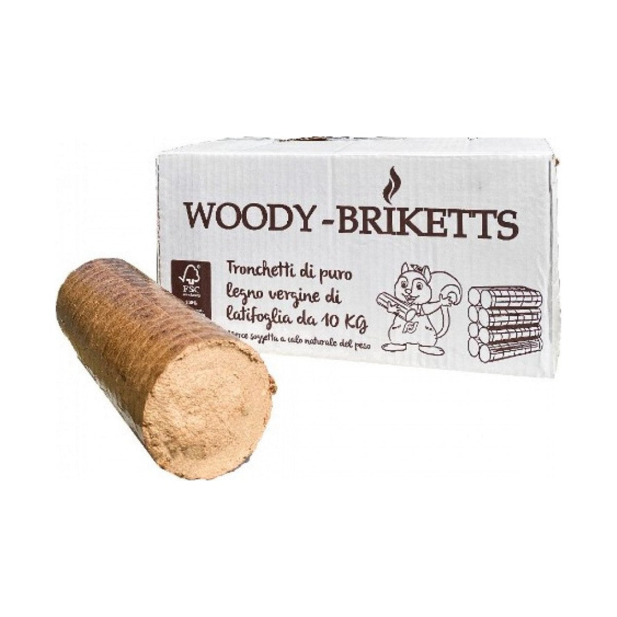 Woody Nestro ronde briketten 980 KG